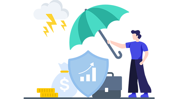 Commercial general liability insurance covering third-party injury, property damage, and legal costs